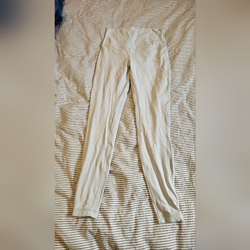 Lululemon Athletica Cream Leggings